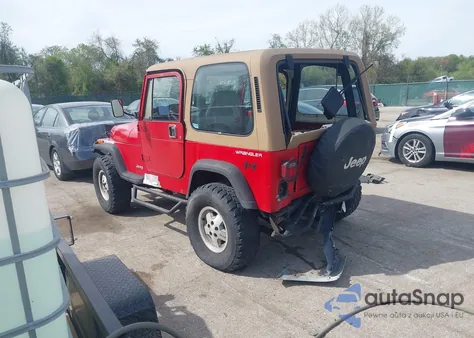 1988 Jeep Wrangler Laredo из США, поврежденный, VIN 2BCCV8145JB517259